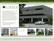 Tablet Screenshot of lindendevelopment.com